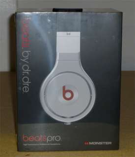 New Beats By Dr. Dre   Monster Pro Over the Ear Headphones   Black 