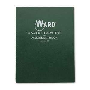  Ward Teacher Lesson Plan & Assignment Book; 8 Period; no 