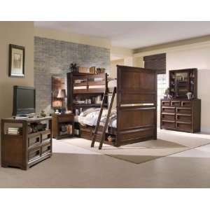 Expressions 5 Pc Full Size Bunk Bedroom Set   Lea Furniture 856 896R