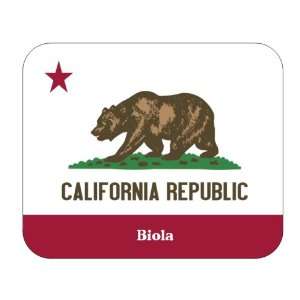  US State Flag   Biola, California (CA) Mouse Pad 