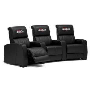   UC Bearcats Leather Theater Seating/Chair 4Pc: Sports & Outdoors