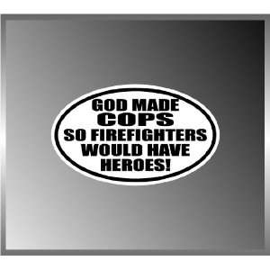   Firefighters Would Have Heroes IAFF Vinyl Decal Bumper Sticker 3 X 5