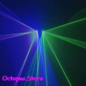 Lens Green+Blue 450nm Laser Stage Disco Lighting DJ Party Show Light 