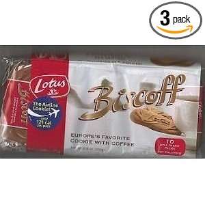 Biscoff Extra Large Cookies   Pack of 3:  Grocery & Gourmet 