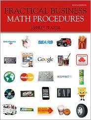  Business Math Procedures with Business Math Handbook, Student 