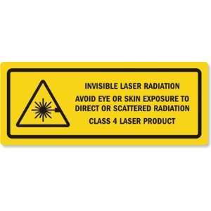  INVISIBLE LASER RADIATION AVOID EYE OR SKIN EXPOSURE TO 