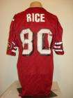   SAN FRANCISCO 49ERS football jersey JERRY RICE Adult 48 LARGE  