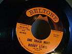   SOUL 45~BOBBY LEWIS~ONE TRACK MIND/ARE YOU READY~~BELTONE​~~HEAR