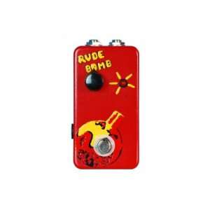  Flickinger Rude Bomb Boost Pedal Musical Instruments