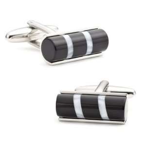 Black Licorice Stick Cufflinks CLI OB TBE ON