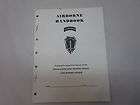 US Army Infantry School Airborne Handbook Follow Me 1957 Manual