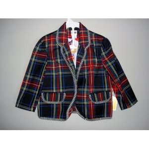   Mini for Target Girls Plaid Blazer Jacket   M 7 8 