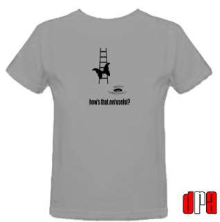 THE IT CROWD MOSS MOTH LADDER INVENTION TRIBUTE 100% UNOFFICIAL T 