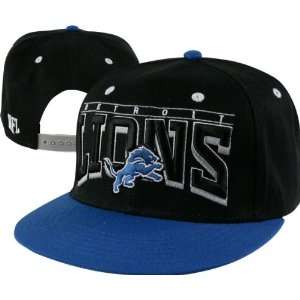  Detroit Lions 2 Tone Hard Knocks Snapback Hat: Sports 