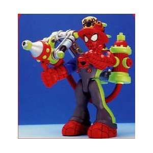   Fire Fighter Spider Man with Water Shooting Action: Toys & Games