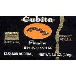 Cafe Cubita Ground Espresso Coffee 8.8 Oz Brick   3pk  