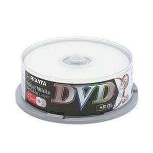  DVDR 2.4X Dual Layer White Inkjet Printable Bulk (50 pack 