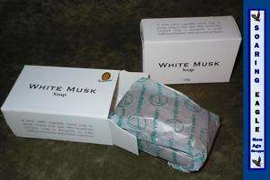 White Musk Herbal Soap NEW 2 bars Healing 100g Kamini  