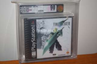 Final Fantasy VII 7 (PS1 PSX Playstation) NEW SEALED BLACK LABEL VGA 