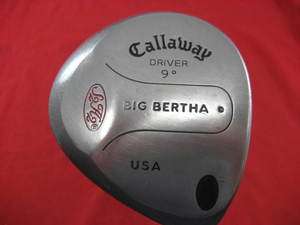 CALLAWAY BIG BERTHA 9* DRIVER GRAPHITE REGULAR  