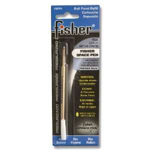 Fisher Space Pens Blue Ink Medium Point Refill, Carded 