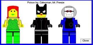 Lego Batman Minifigure Minifig Creator Game  