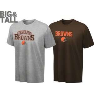   Cleveland Browns Big & Tall Blitz 2 Tee Combo Pack