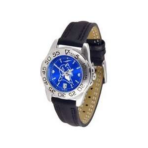  Duke Blue Devils Sport AnoChrome Ladies Watch with Leather Band 