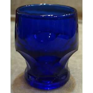    Mosser Glass Georgia 6 oz. Juice Glass in Blue: Kitchen & Dining