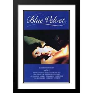  Blue Velvet 20x26 Framed and Double Matted Movie Poster 