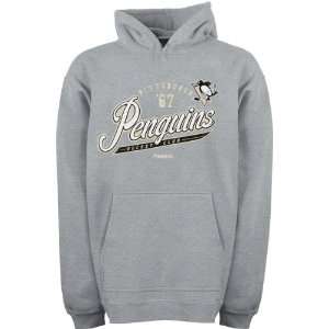  Pittsburgh Penguins Grey Tailspin Fleece Hooded Sweatshirt 