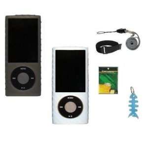 Combo Kit For Apple iPodNano 5th Generation (5G Video) Includes Smoke 
