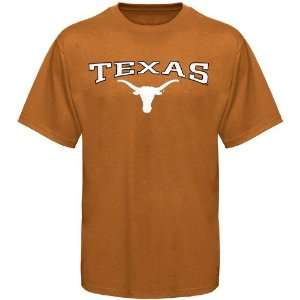 Texas Longhorns Youth Focal Orange Arched Graphic T shirt:  