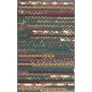  Oval Four Seasons Style Braided Rug in Fall (Fall) (.5H x 