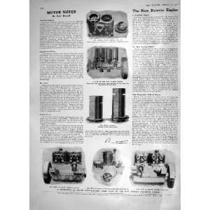  1908 MOTOR CAR DAIMLER VALVELESS ENGINE CONSTRUCTION: Home 