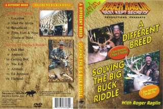 Roger Raglin Deer Hunting Different Breed Big Buck DVD  