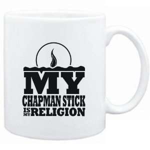  Mug White  my Chapman Stick is my religion Instruments 