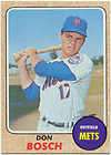 1968 Topps Bill Short Mets HI Card 536  
