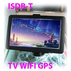 4G telechip TCC9201, 800MHz Android 2.3 ISDB T TV/WIFI/GPS Touch 