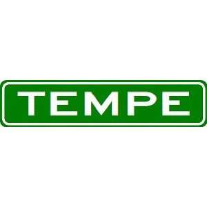  TEMPE City Limit Sign   High Quality Aluminum Sports 