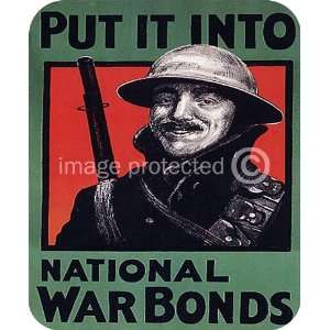   WW1 Army Military National War Bonds MOUSE PAD: Office Products