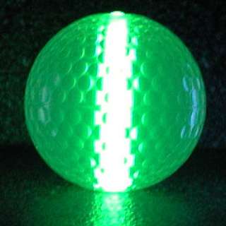 GREEN GLOW IN DARK GOLF BALLS night golf SUPER BRIGHT  