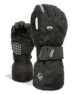 LEVEL FLY Snowboard Gloves w/ BIOMEX WRIST GUARD   BLACK   2012  