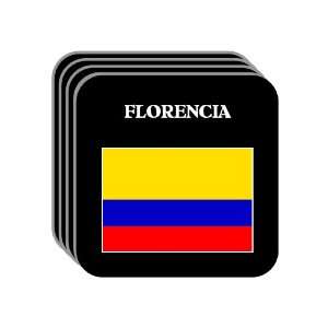  Colombia   FLORENCIA Set of 4 Mini Mousepad Coasters 
