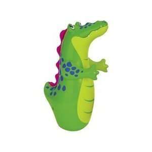  Inflatable Alligator Blow up Bop Bag: Toys & Games
