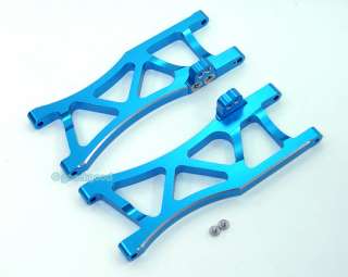 Aluminum R/ Low Arms For Team Associated RC10 GT2 Blue  