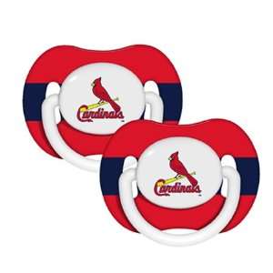  St. Louis Cardinals Pacifiers 2 Pack Safe BPA Free: Baby