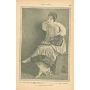  1919 Print Actress Irene Bordoni 