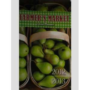  Farmers Market 2012/2013 2 Year Pocket Planner Calendar 