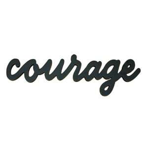    Wood Sign Decor for Home or Business Word COURAGE 